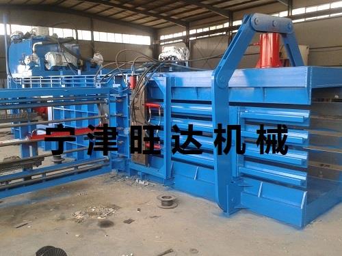 供應(yīng)優(yōu)質(zhì)新款廢紙打包機(jī)旺達(dá)廢紙殼打包機(jī)生產(chǎn)效率高