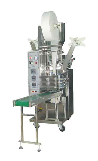 JX008自動袋泡茶帶線兼標(biāo)簽包裝機,汕頭名盛袋泡茶包裝機