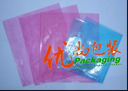 上海pe塑料包裝袋，粉色靜電薄膜袋