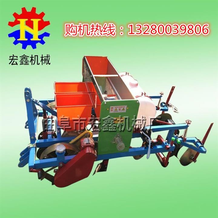 大型花生播種覆膜機 起攏打藥覆膜機 最新覆膜機廠家