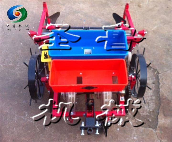 手扶車帶動覆膜機 播種花生覆膜機 花生大豆噴藥覆膜機