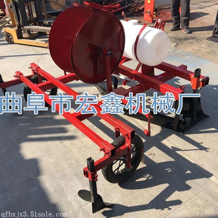 大豆花生種植覆膜機(jī) 谷子施肥覆膜機(jī)  種植地膜機(jī)