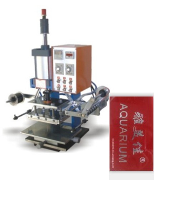 亞克力燙金機，亞克力商標燙金機