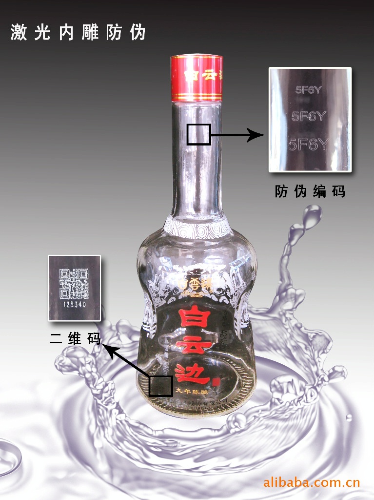 河南鄭州酒瓶激光噴碼機、酒水專用激光打碼機
