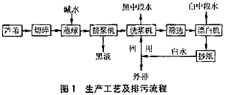 紙廠生產(chǎn)工藝及廢水排放