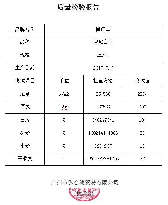 博旺豐優(yōu)質